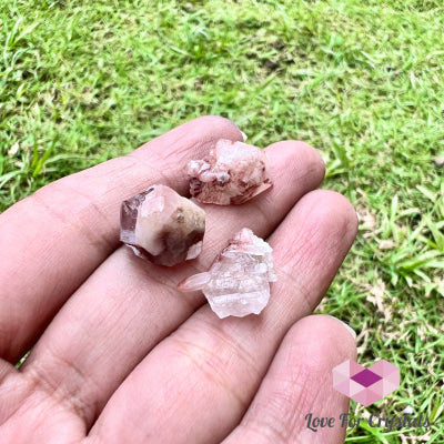 Lithium Quartz Mini Raw Clusters (Brazil) - Rare! Cluster