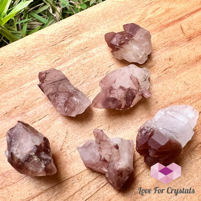 Lithium Quartz Mini Raw Clusters (Brazil) - Rare! Cluster