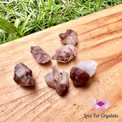 Lithium Quartz Mini Raw Clusters (Brazil) - Rare! Cluster