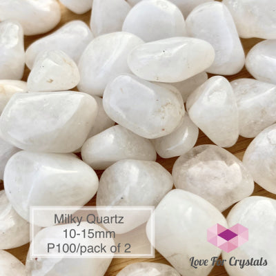 Milky Quartz Tumbled (Brazil) For Cleansing