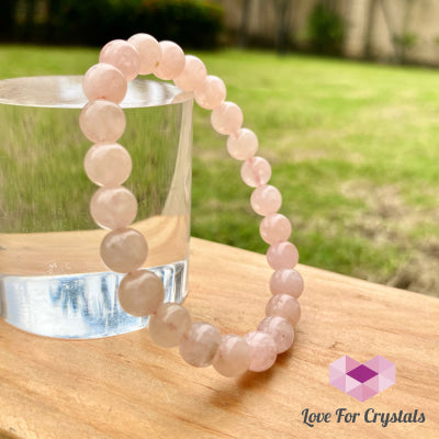 Morganite Bracelet 8Mm (Brazil)