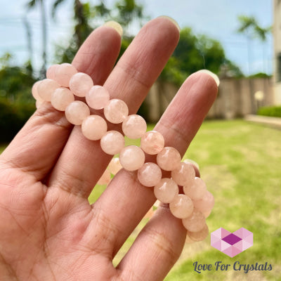 Morganite Bracelet 8Mm (Brazil)