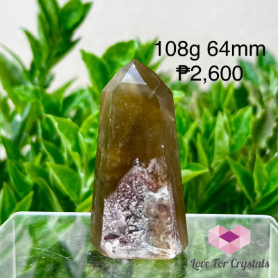 Natural Fluorite Tower (brazil) 108g 64mm Tower Crystal