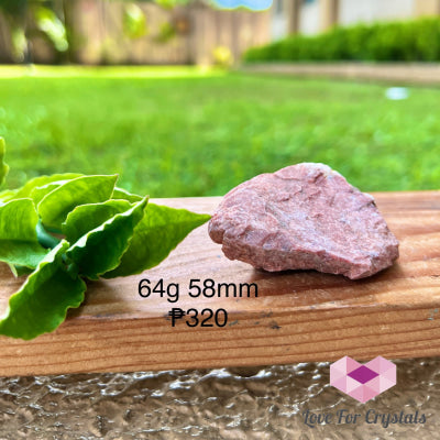 Peach Moonstone Raw (India) 64g 58mm Raw Crystal