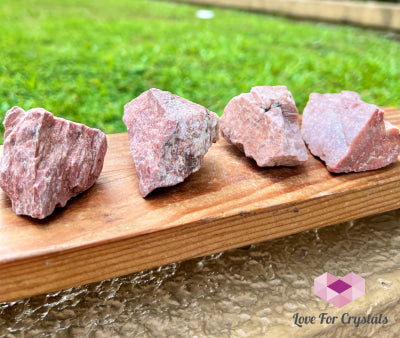 Peach Moonstone Raw (India) Raw Crystal