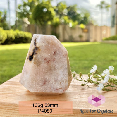 Pink Amethyst Druzy Freeform (Brazil) 136G 53Mm Raw