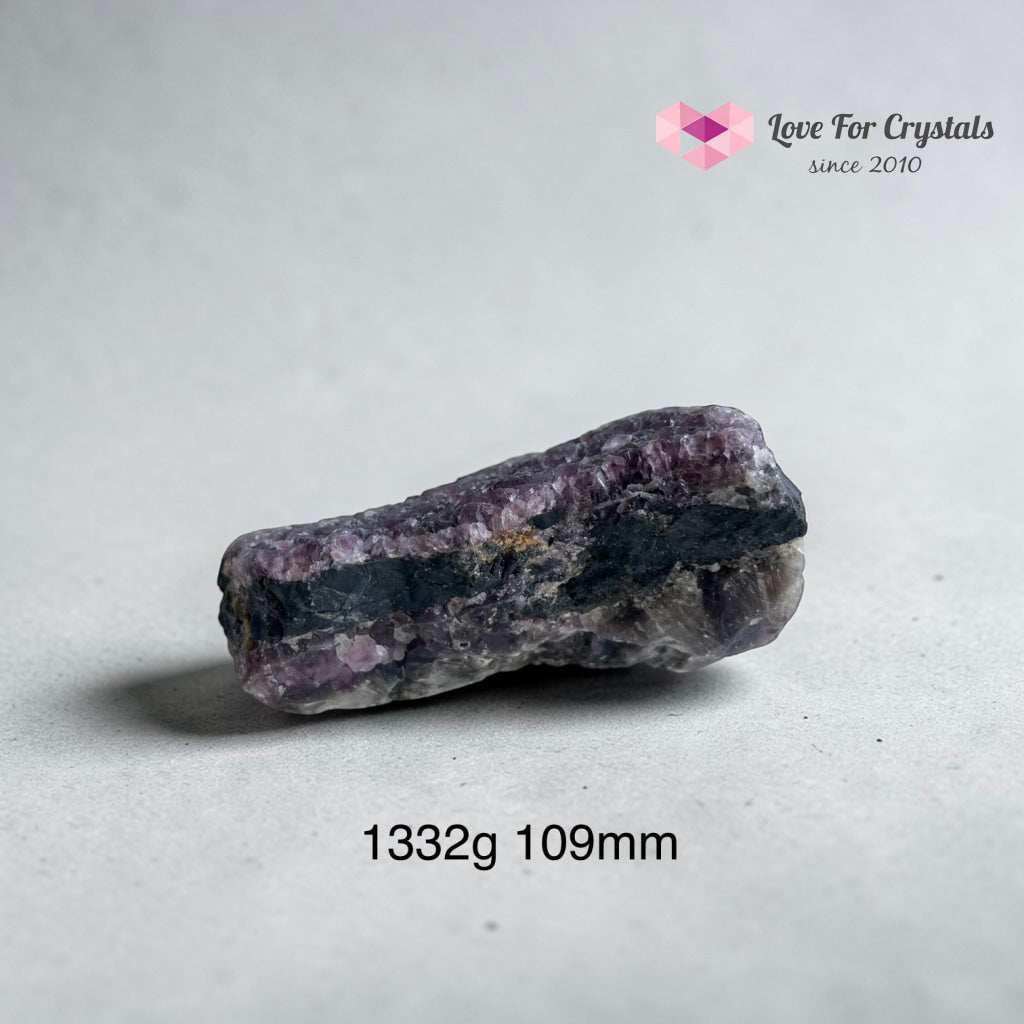 Purple Fluorite Large Raw 1332g 109mm