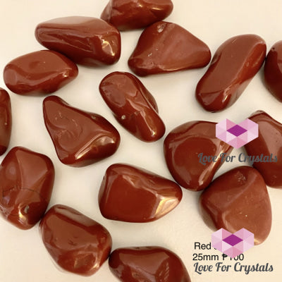 Red Jasper Tumbled Stones (Brazil)