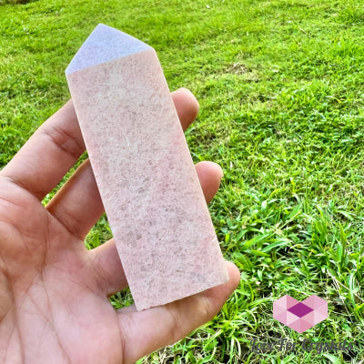 Rhodochrosite Obelisk Tower (Argentina) Crystal Point