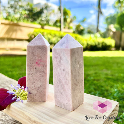 Rhodochrosite Obelisk Tower (Argentina) Crystal Point