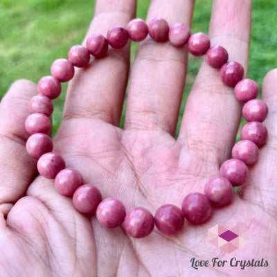 Rhodonite 6Mm Bracelet