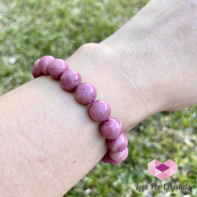 Rhodonite Bracelet 8Mm (Madagascar)