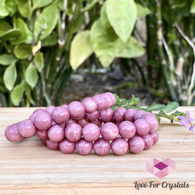 Rhodonite Bracelet 8Mm (Madagascar)