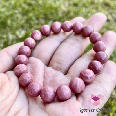 Rhodonite Bracelet 8Mm (Madagascar)
