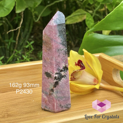 Rhodonite Points (Brazil) Standing 162G 93Mm