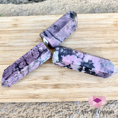 Rhodonite Points (Brazil) Standing