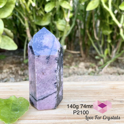 Rhodonite Points (Brazil) Standing