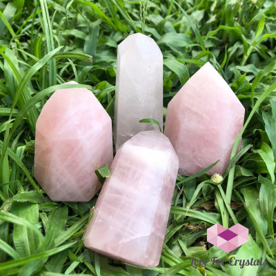 Rose Quartz Crystal Point (Brazil) Standing Points