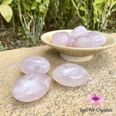 Rose Quartz Gallet Polished Stones