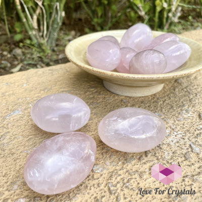 Rose Quartz Gallet Polished Stones