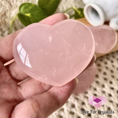 Rose Quartz Heart (Brazil) Hearts