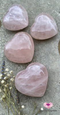 Rose Quartz Heart (Brazil) Hearts