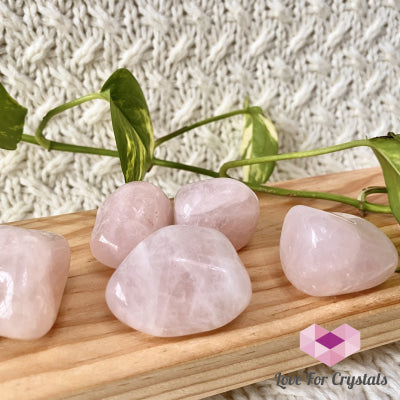 Rose Quartz Pebbles (Brazil) Tumbled