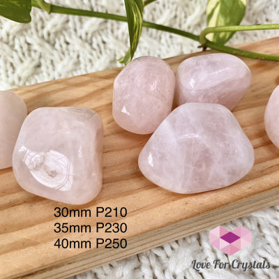 Rose Quartz Pebbles (Brazil) Tumbled