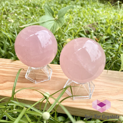 Rose Quartz Sphere (Aaa Grade) Brazil