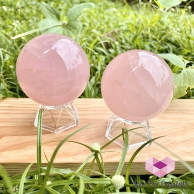 Rose Quartz Sphere (Aaa Grade) Brazil