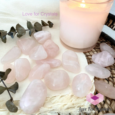 Rose Quartz Tumbled (Brazil)