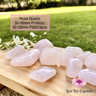 Rose Quartz Tumbled (Brazil)
