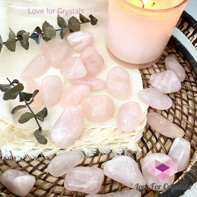 Rose Quartz Tumbled (Brazil)