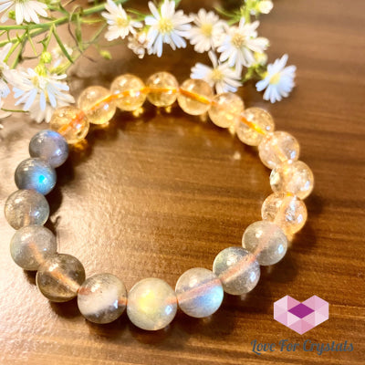 Scorpio Remedy Bracelet (Citrine & Labradorite) 5.5 (Small)