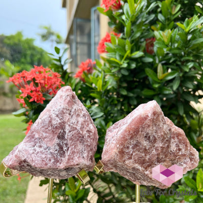 Strawberry Quartz Raw Raw Crystal