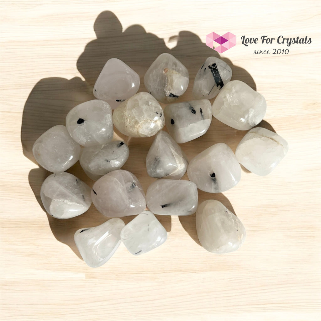 Tourmalinated Quartz Tumbled tumbled per piece Tumbled