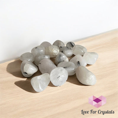 Tourmalinated Quartz Tumbled tumbled per piece Tumbled