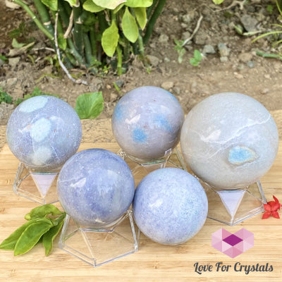 Trolleite Quartz Crystal Sphere (Brazil) Rare