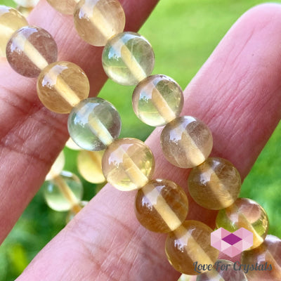 Yellow Fluorite Bracelet 7Mm (For Prosperity And Abundance) Bracelets