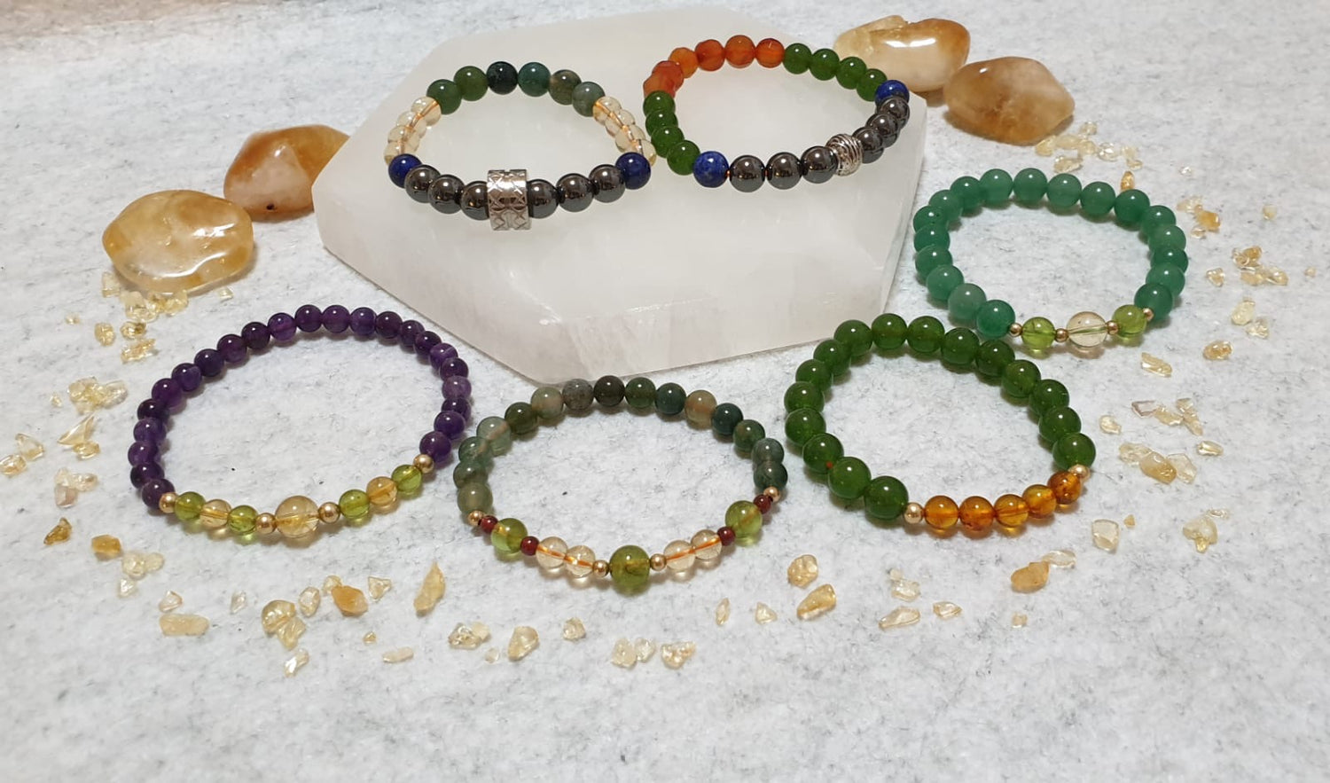 Natural Gemstone Bracelets