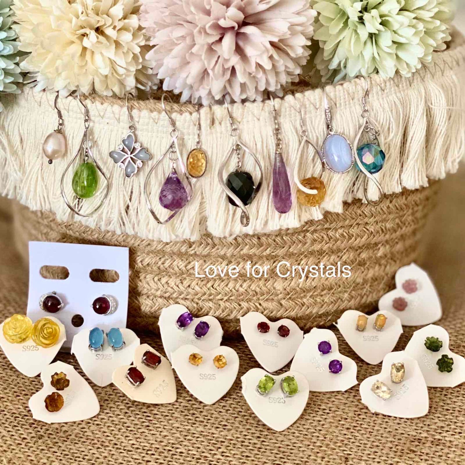 Gemstone Earrings