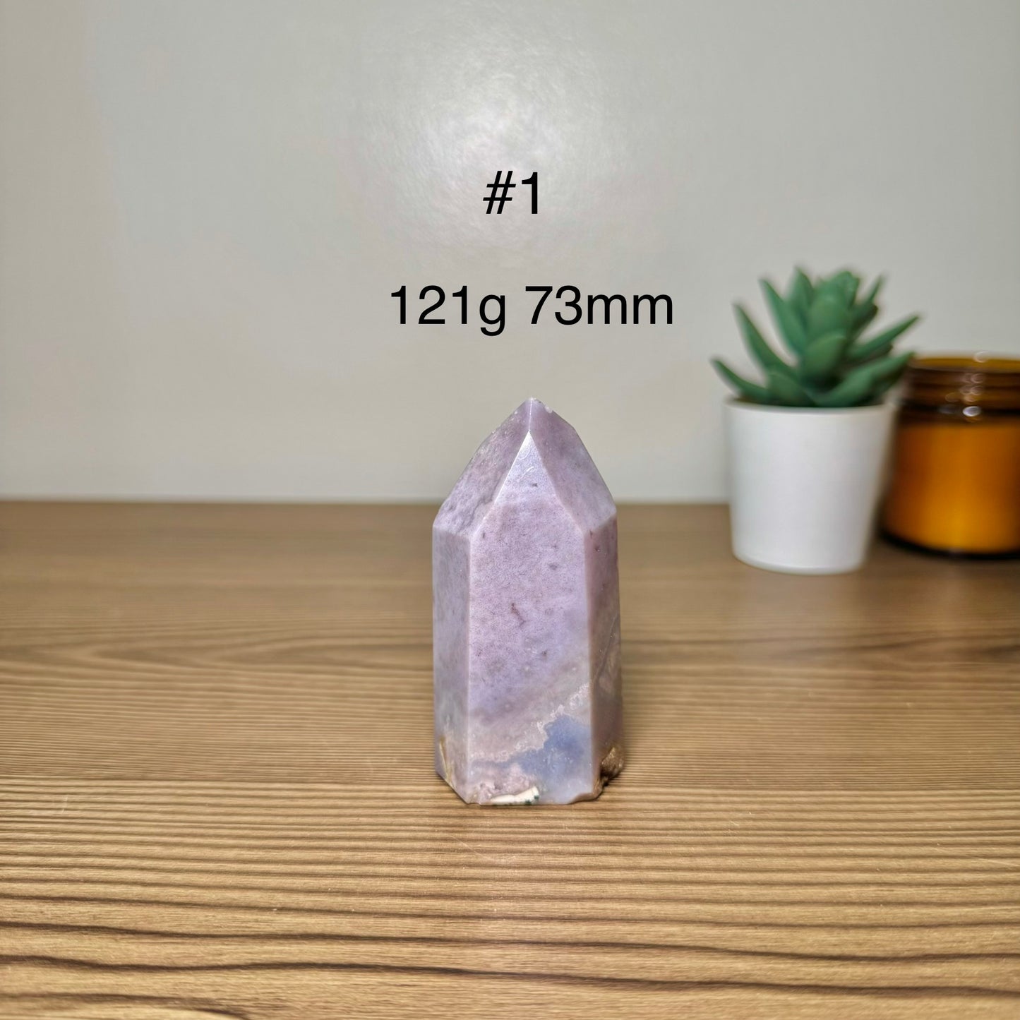 Pink Amethyst Tower Point (Brazil)