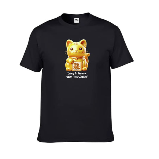 Fortune Cat (Shirts of Fortune) by Fort M Treasures