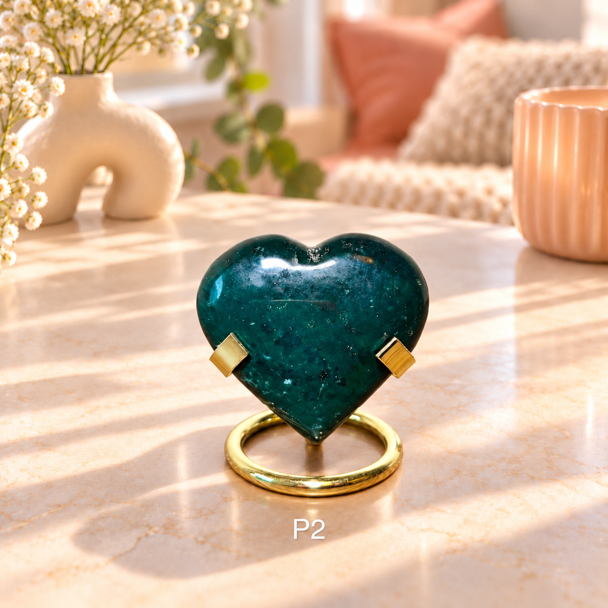 Judy's Jasper Heart (Eye of the Storm) - BRAZIL RARE