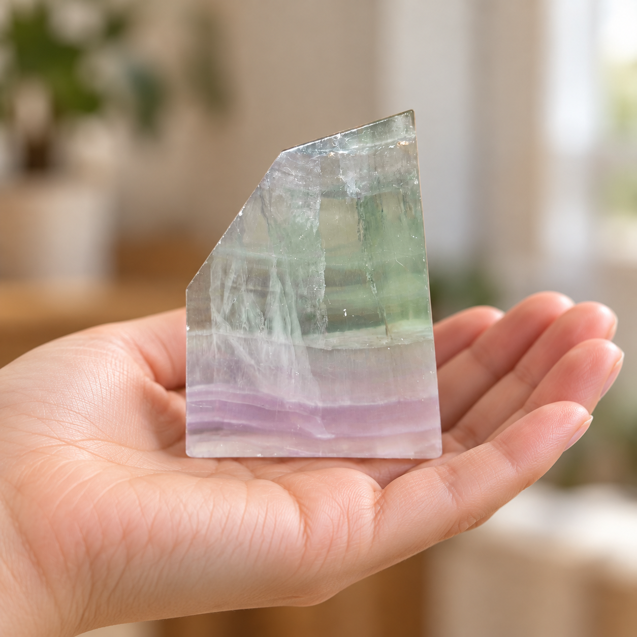 Premium Light Fluorite Slabs (Brazil)