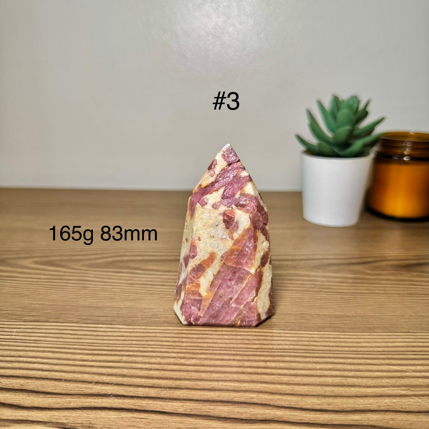Pink Tourmaline Tourmaline Point (Brazil)