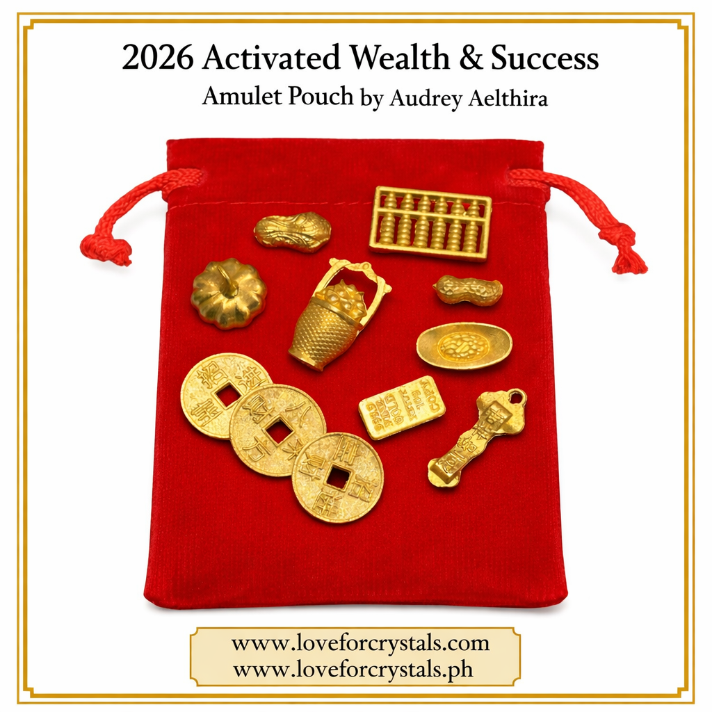 2026 Activated Wealth & Success Amulet Pouch (Pocket Sized, 11 pcs) by Audrey (PRE-ORDER)