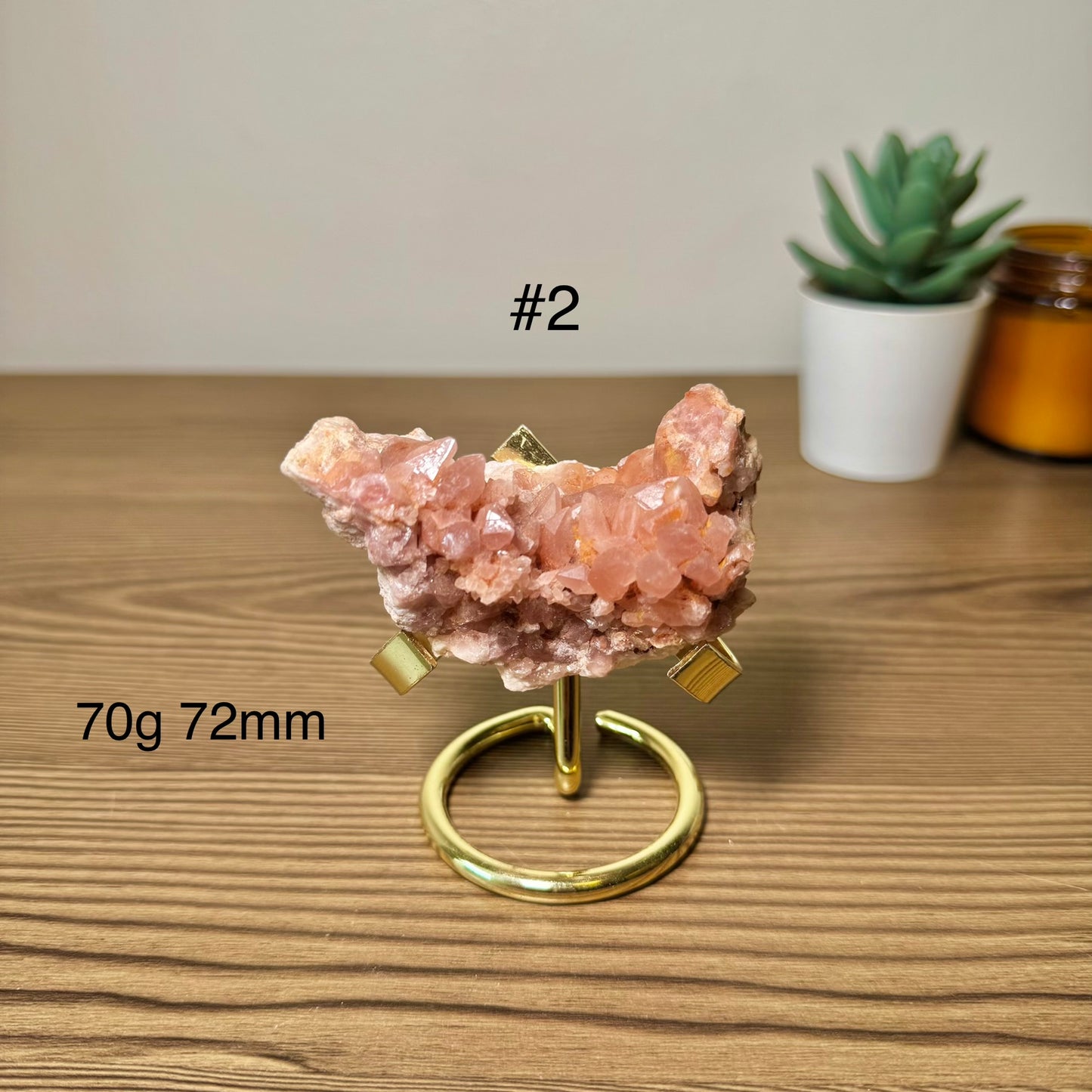 Pink Amethyst Geode (Brazil)