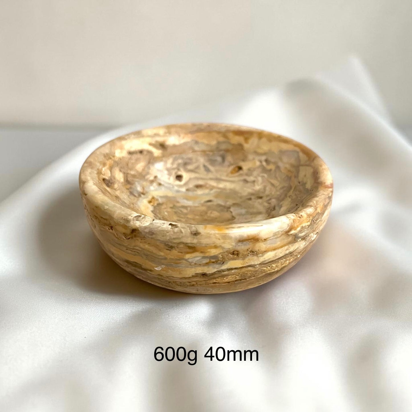Crazy Lace Agate Crystal Bowl
