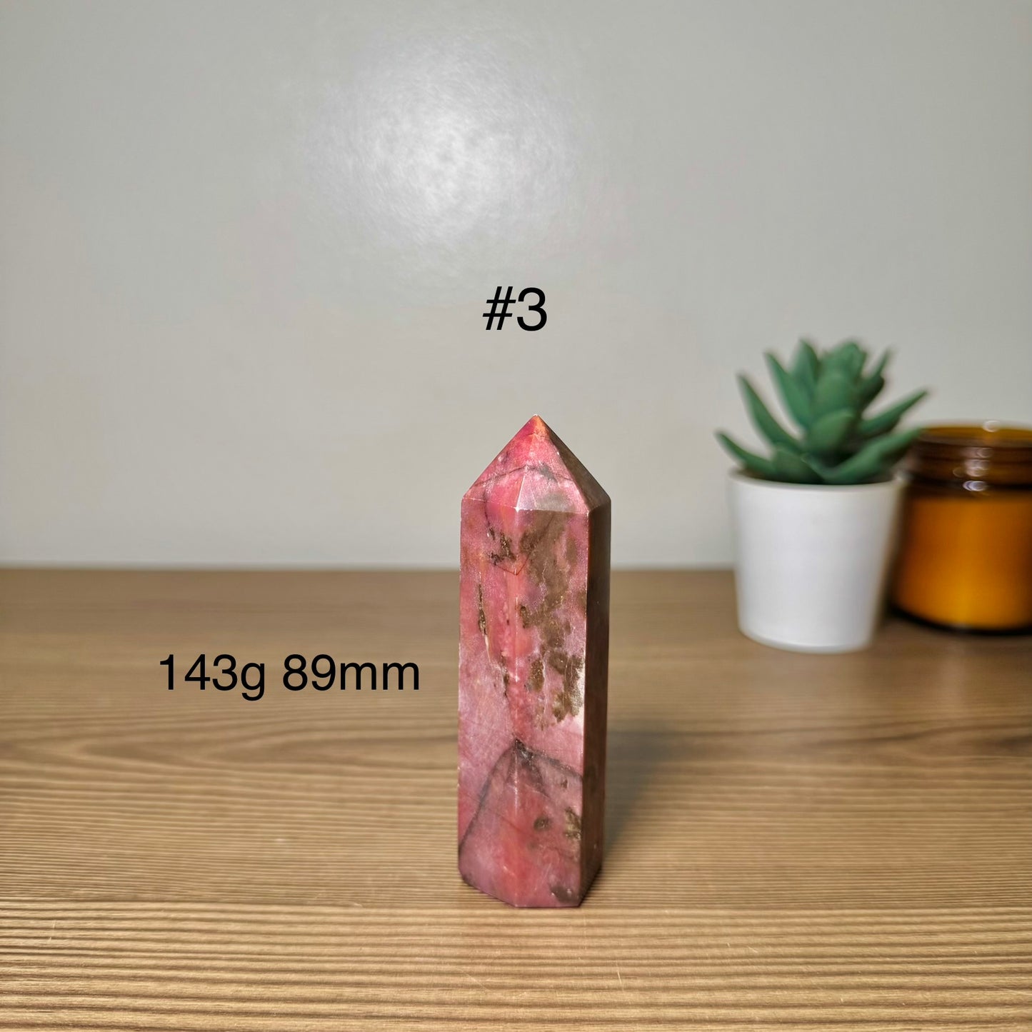 Rhodonite Tower Point (Brazil)